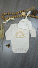 Load image into Gallery viewer, Baby Girl Outfit | Oatmeal Bodysuit You Are My Sunshine - Fall Baby