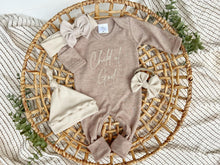 Load image into Gallery viewer, Baby Outfit | Mocha Brown Romper Child of God