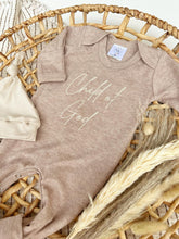 Load image into Gallery viewer, Baby Outfit | Mocha Brown Romper Child of God