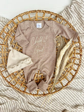 Load image into Gallery viewer, Baby Outfit | Mocha Brown Romper Child of God