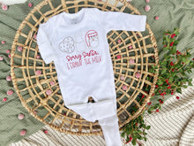 Load image into Gallery viewer, Baby Outfit | White Romper Sorry Santa I Drank The Milk
