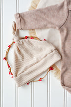 Load image into Gallery viewer, Baby Boy Outfit | Mocha Brown Romper Valentine - Little Love