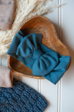 Load image into Gallery viewer, Baby Boy Outfit | Mocha Brown Romper Blue Love - Valentine