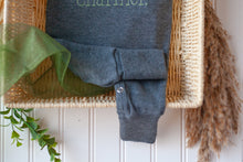 Load image into Gallery viewer, Baby Boy Outfit | Sage Green Romper St. Patrick's Day - Charmer Shamrock