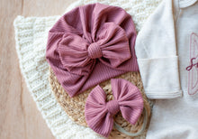 Load image into Gallery viewer, Baby Sister Outfit | Oatmeal Gown Pink Baby Sister