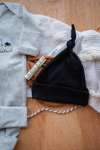 Load image into Gallery viewer, Baby Boy Easter Outfit | Gray Romper- The Lord Is My Shepherd