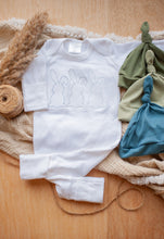 Load image into Gallery viewer, Baby Boy Easter Outfit | White Romper - Easter Bunnies