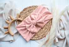 Load image into Gallery viewer, Personalized Baby Girl Outfit | Oatmeal Beige Romper Blush Pink Floral Embroidered Baby Name