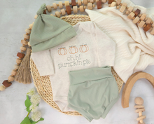 Load image into Gallery viewer, Baby Outfit | Oh Hi Pumpkin Pie Oatmeal Bodysuit - Fall Baby