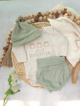 Load image into Gallery viewer, Baby Outfit | Oh Hi Pumpkin Pie Oatmeal Bodysuit - Fall Baby