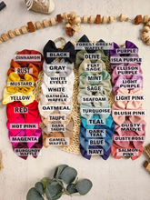 Load image into Gallery viewer, Baby Accessory Sets - Bows Headwraps Turbans Bummies Pants - Solid Colors