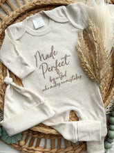 Load image into Gallery viewer, Newborn Baby Outfit | Made Perfect Oatmeal Romper