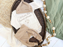 Load image into Gallery viewer, Thanksgiving Baby Boy Outfit | Oatmeal Bodysuit - I'll Have The Breast Turkey