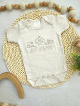 Load image into Gallery viewer, Cowboy Newborn Outfit Western Baby Shower Gift, coming home outfit for baby boy, farm baby boy outfit, hospital outfit for boy cowprint