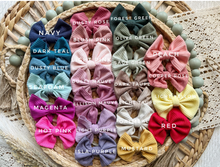 Load image into Gallery viewer, Personalized Baby Girl Newborn Outfit | White Sweater Romper Custom Color Baby Name