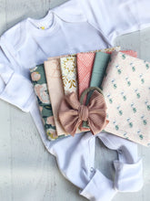 Load image into Gallery viewer, Personalized big sister, big brother, baby matching outfits, matching sibling shirts, made to match outfits, hospital outfits