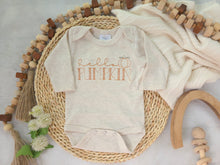 Load image into Gallery viewer, Baby Girl Outfit | Hello Pumpkin Oatmeal Bodysuit - Fall Baby
