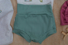 Load image into Gallery viewer, Personalized Baby Girl Outfit | Oatmeal Bodysuit With Floral Initial Cottagecore Baby Name
