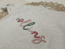 Load image into Gallery viewer, Personalized Baby &amp; Kids Lightweight Sweatshirt – 3D Puff Name
