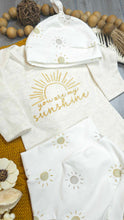 Load image into Gallery viewer, Baby Girl Outfit | Oatmeal Bodysuit You Are My Sunshine - Fall Baby
