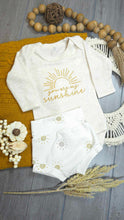 Load image into Gallery viewer, Baby Girl Outfit | Oatmeal Bodysuit You Are My Sunshine - Fall Baby
