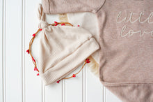 Load image into Gallery viewer, Baby Boy Outfit | Mocha Brown Romper Valentine - Little Love

