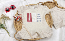 Load image into Gallery viewer, USA outfits for baby and toddler
