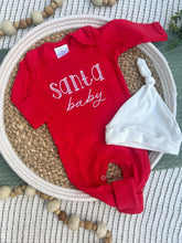 Load image into Gallery viewer, Christmas Baby Outfit | Red Romper Santa Baby
