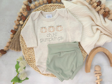 Load image into Gallery viewer, Baby Outfit | Oh Hi Pumpkin Pie Oatmeal Bodysuit - Fall Baby
