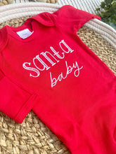 Load image into Gallery viewer, Christmas Baby Outfit | Red Romper Santa Baby
