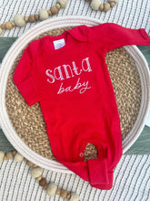 Load image into Gallery viewer, Christmas Baby Outfit | Red Romper Santa Baby
