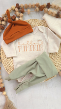 Load image into Gallery viewer, Baby Outfit | Hello Pumpkin Oatmeal Bodysuit - Fall Baby
