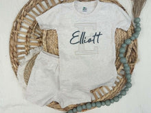 Load image into Gallery viewer, Personalized Boy Shirt and Shorts Set | Custom Name Outfit
