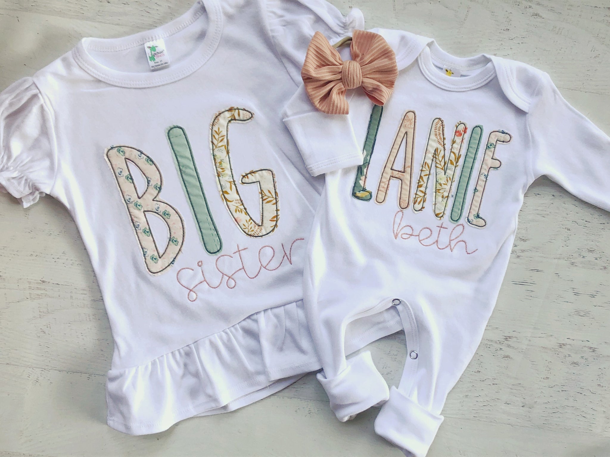 Sibling gown popular and shirt set. Little Brother. Big Brother. Little Sister. Big Sister. New sibling shirt set. Hospital shirt sets. Personalized